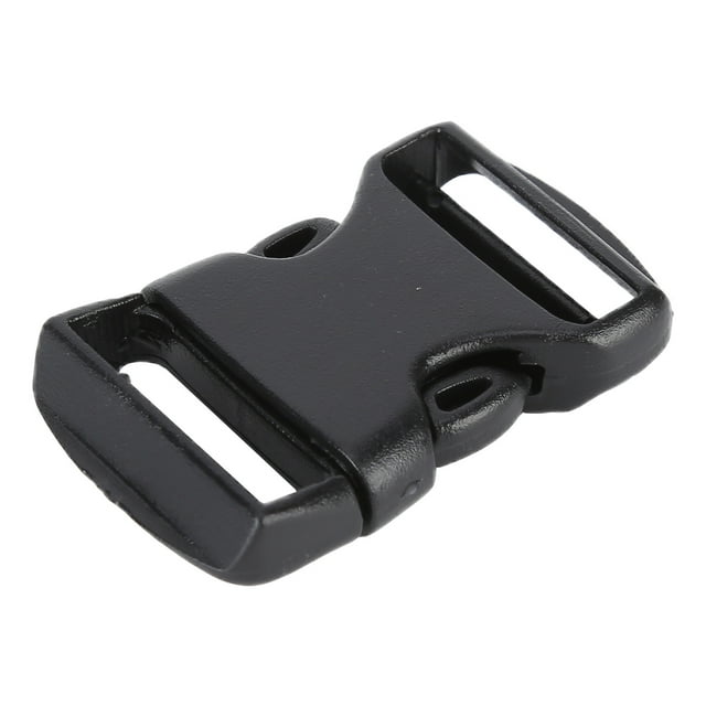 5Pcs Quick Release Buckle, Plastic Dual Sided Adjustable Strap Buckles Replacement DIY Craft Suitable for Backpack Luggage Bags Fanny Packs Bracelet Buckles