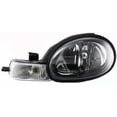 thumbnail image 5 of For 00 01 02 Neon Headlight Headlamp Front Head Light Lamp Black w/Bulb SET PAIR, 5 of 5