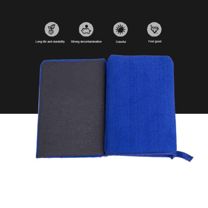 Car Wash Magic Clay Bar Mitt Car Clay Cloth Auto Care Cleaning Towel Microfiber Sponge Pad Clay Cloth Detailing