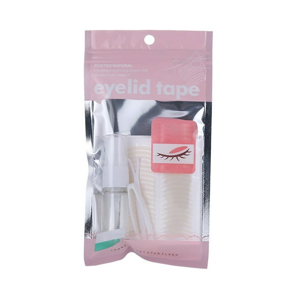 Cinta invisible impermeable para párpados dobles - 120 tiras de fibra natural para levantar párpados, ideal para párpados caídos y encapuchados