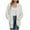 White, variant on Patlollav Plus Size Womens Cardigan Sweater,Long Sleeve Comfortable Commuting Loose Fitting Sweater