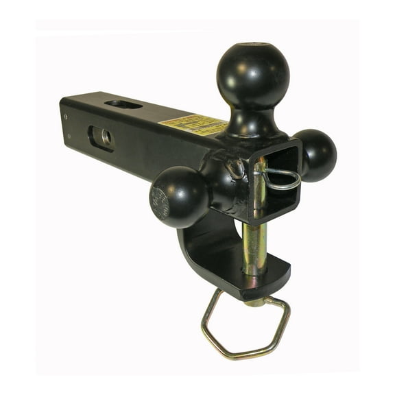 Cushioned 6-Way Multi-Hitch for 2-1/2 Inch Receivers