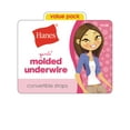 thumbnail image 4 of Hanes Girls Underwire Molded Bras 2-Pack, Sizes 6-16, 4 of 4