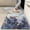 Light Gray, variant on 2 Pieces Kitchen Rugs, Abstract Anti Fatigue Non Slip Foam Cushioned Bright Yellow Royal Blue Modern Comfort Indoor Floor Mat Runner Rug Set for Laundry Office Sink Bathroom (17"X48"+17"X24")