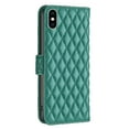 thumbnail image 4 of Stylish PU Leather Wallet Case for iPhone XS/X, with Magnet Card Storage Adjustable Kickstand Flip Folio Cover for iPhone XS/X (5.8 Inch),Green, 4 of 9