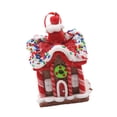 thumbnail image 3 of Figura colgante de casa de pueblo navideña, adorno navideño para ventana y porche. Estilo C, 3 of 9