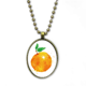 thumbnail image 1 of Dibujo Acuarela ilustración naranja Collar Colgante de cadena vintage Colección de joyas colgantes Unbranded M, 1 of 3