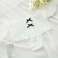 thumbnail image 4 of B91xZ Culottes Douces pour Femmes, Confort Super Cool, Bikini en Coton, Blanc L, 4 of 4