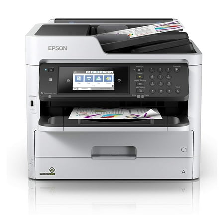 Epson Workforce Pro WF-C5710 All-in-One Network Multifunction Color Inkjet Printer with Scanner, Copier and Fax