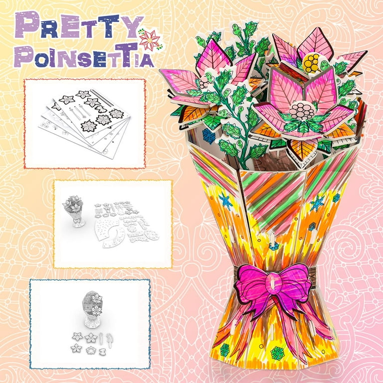 Arts Crafts for Kids Ages 6-8-12, 7 Sets Mandala 3D Coloring Puzzles, Art  Supplies for Kids 9-12 DIY…See more Arts Crafts for Kids Ages 6-8-12, 7  Sets