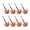 B, variant on figatia 8x Tent Nails Multifunction Windproof Ground Nails Tent Pegs Camping Stakes for Outdoor Backpacking Camping Garden Rain Tarps B