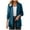 Blue (NEW), variant on Womens Open Front Cardigan Sweaters Fall Button Down Cable Knit Chunky Winter Outerwear Coats
