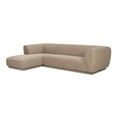 thumbnail image 2 of Moe's Home Collection Zandro Left Sectional Beige Fabric Sectionals, 2 of 6