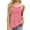Red, variant on fatyb Women's Striped Camisole Tank Tops Sleeveless Crewneck Casual Shirts Womens Fashion Cami Shirts