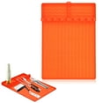 thumbnail image 1 of REOFLYUP 1Pack Rectangular Griddle Cooking Accessories Mat in Orange Silicone for Grill Enthusiasts, 1 of 7