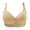 Beige, variant on Kelon Bra Clearance Women's Chemical Fiber Vest Push Up Bra For Women Bras None Underwire Brassiere