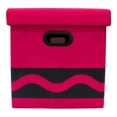 thumbnail image 1 of Cubo Colapsable Crayola No Tejido con Tapa Rosa, 1 of 4
