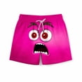 thumbnail image 3 of EGNMCR Children's Pocket Shorts Drawstring Elastic Printed Casual Swim Trunks five point pants, 3 of 8