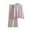 Pink, variant on qolati Women's Two Piece Outfits Long Sleeve Knit Pullover Top High Waisted Wide Legs Pants Loungwear Tracksuits Fall Winter Sweater Sweatsuit Matching Sets