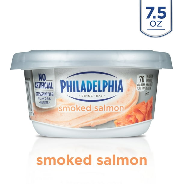 Philadelphia Smoked Salmon Cream Cheese Spread,