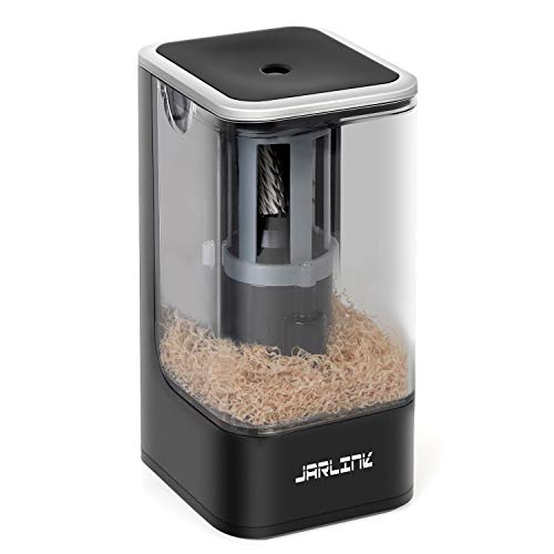 JARLINK Electric Pencil Sharpener, Auto Stop AC Adapter Operated