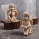 thumbnail image 5 of Molde de Silicona para NiñOs con Forma de 3D, NiñOs Alados Encantadores, Abstracta, Vela Perfumada, Molde de , FabricacióN de Velas de Yeso DIY, B, 5 of 5