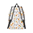thumbnail image 3 of Daiia Cute Rabbit Vintage Canvas Backpack for Men and Women ,Hiking Backpack,Travel Laptop Bag for School,Large Capacity Backpack, 3 of 8