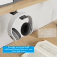 thumbnail image 4 of BQBQERT Under Desk Headphone Stand 360 Degree Rotation Aluminum Hanger Gaming Headphone Holder, 4 of 8