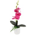 thumbnail image 2 of Planta artificial en maceta de orquídea para decoración de mesa, 2 of 6