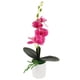 thumbnail image 2 of Planta artificial en maceta de orquídea para decoración de mesa, 2 of 6