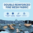 thumbnail image 4 of Swimline Hydrotools Leaf Net Winter Pool Cover for 18 x 40 Ft Above Ground Rectangle Pools, 4 of 7