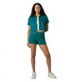 thumbnail image 4 of Dickies Women's Cropped Work Shirt, Deep Lake, XL, 4 of 4