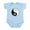 Sky Blue, variant on CafePress - Zen Of Accounting Baby Light Bodysuit - Baby Light Bodysuit, Size Newborn - 24 Months