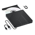 thumbnail image 1 of Unidad Óptica Externa Blu-Ray 5 en 1, Grabadora de DVD/CD, Lector de BD con Puertos USB, Lector de Tarjetas SD/TF para Ordenador Portátil y de Escritorio., 1 of 8