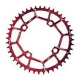 thumbnail image 2 of Plato de bicicleta fuerte 4 tornillos 104BCD Rueda de cadena de bicicleta de Rojo 42T Sharpla Plato de bicicleta, 2 of 8