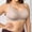 #0449-Gray, variant on Women's Wirefree Demi Cup Contour Bra, Lightly Lined Elastic Fit, Breathable Everyday Underwear, Versatile Basic for Relaxed Lifestyle Gift