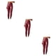 thumbnail image 3 of Mallas de cuero Sonducket para mujer pantalones pitillo de Yoga de verano ajustados color sólido 2XL, 3 of 6