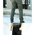 thumbnail image 2 of QATAINLAV Work Pants for Men Outdoor Tactical Cargo Pant with Multi-Pocket Solid Casual Hiking Trousers Streetwear, Army Green, XXL, 2 of 7