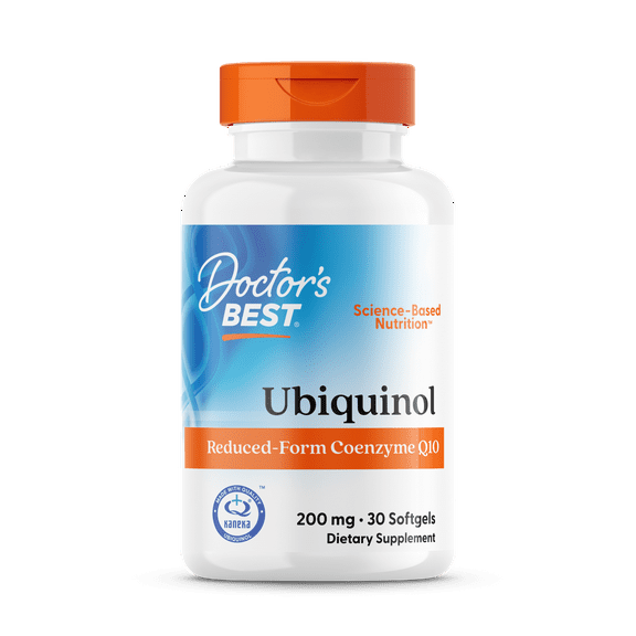 Doctor's Best Ubiquinol, 200 mg, 30 Softgels