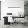 thumbnail image 2 of WAC Lighting Pavilion 44" LED Transitional Aluminum Linear Pendant in Brass, 2 of 3