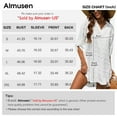 thumbnail image 6 of Almusen Swimsuit Cover up for Women Beach Dress Bikini Coverup Shirt White, Female, 6 of 6