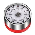 thumbnail image 1 of Stainless Steel Mechanical Timer Student Time Management Reminder Kitchen Countdown Timer Portable Mechanical Timer, 1 of 8