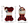 thumbnail image 2 of Calcetín Navideño, Bolsa De Dulces, Calcetines Navideños, Bolsa De Regalo, Decoración Navideña Navideña 2 Uds., Sweethay HA043625-02, 2 of 6