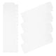 thumbnail image 4 of 5 separadores de plástico para carpetas y agendas de hojas sueltas. Organiza tus notas con pestañas marcapáginas y separadores de página estéticos., 4 of 7