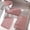 Rustic Lattice pink, variant on CHAKME 4pcs Bathroom Rugs Set with U-Shaped Mat, Non Slip, Quick Drying, Ultra Soft and Water Absorbent Bath Rug Mat Carpet Machine Washable 20"x32"+17"x24"+U 20"x24"+15"x18" GRAY