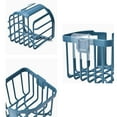 thumbnail image 3 of Wall Mount Paper Holder Toilet Paper Holder Wall Mount Stand Toilet Paper Shelf Wall Mount Tissue Hanger Wall Mount Paper Holder ABS Punch Free  Toilet Tissue Box For Bathroom, 3 of 3
