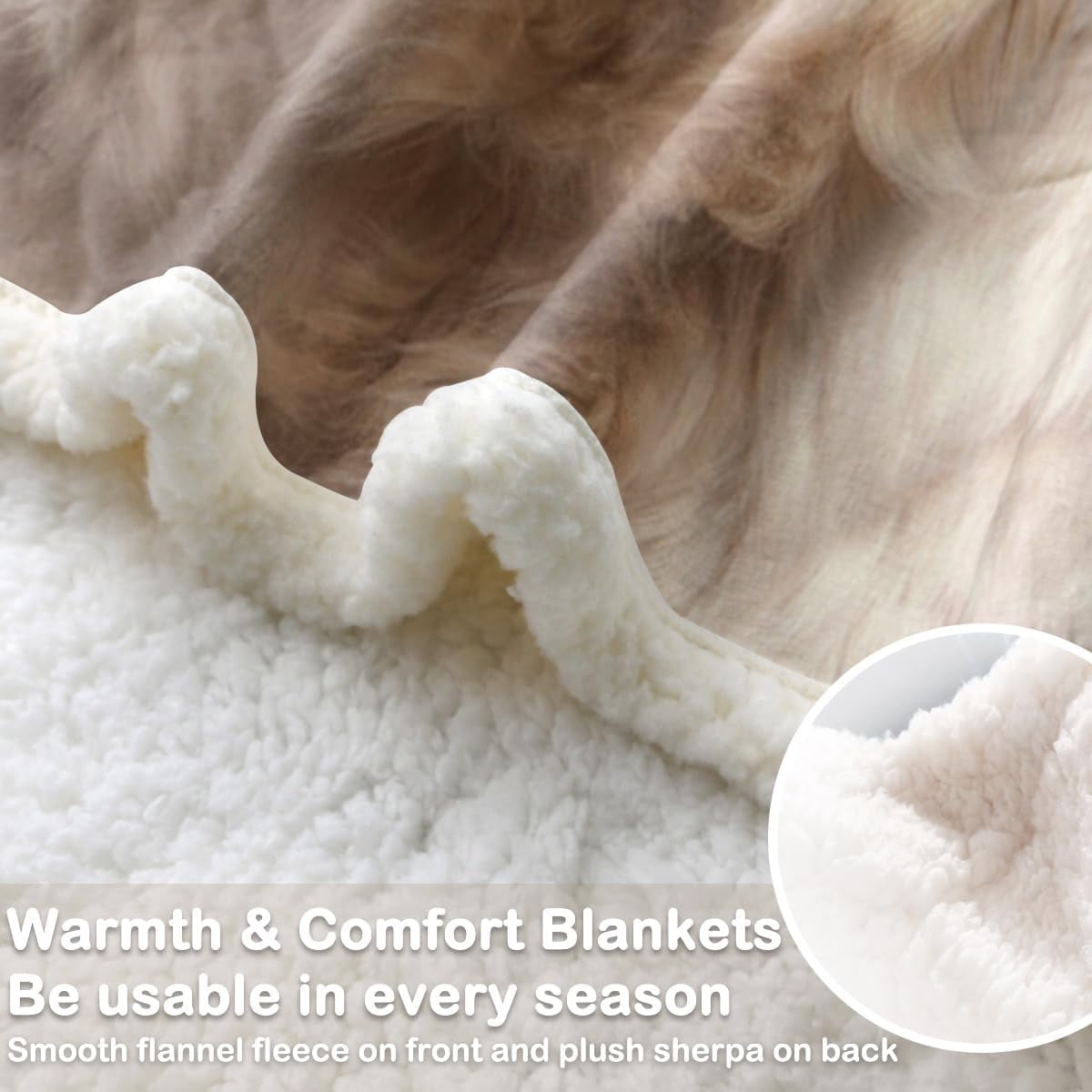 Sherpa Fleece Blanket Golden Retriever Plush Throw Blanket Warm Fuzzy Dog Blanket for Couch Sofa, Twin (60" X 80")