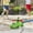 Rotate crocodile, variant on Summer Water Sprinkler Toy - 2 in 1 Swinging and Rotating Spray Set, Garden Hose Attachment for Backyard Outdoor Play, Green Gator Design
