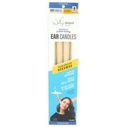 Wally's Natural Unscented Beeswax Ear Candles, 4 Pack