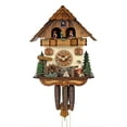 thumbnail image 1 of HerrZeit by Adolf Herr Cuckoo Clock  - The Busy Wood Chopper, 1 of 3